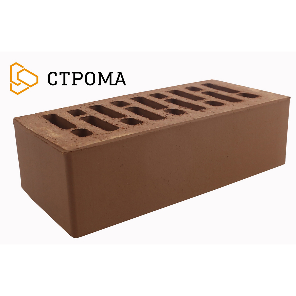 Облицовочный кирпич коричневый 1.4НФ