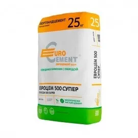Портландцемент Евроцемент, Евроцем 500 Супер 50 кг
