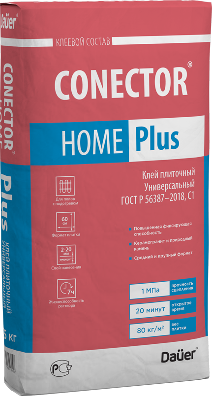 Клей Универсальный CONECTOR® HOME Plus C1