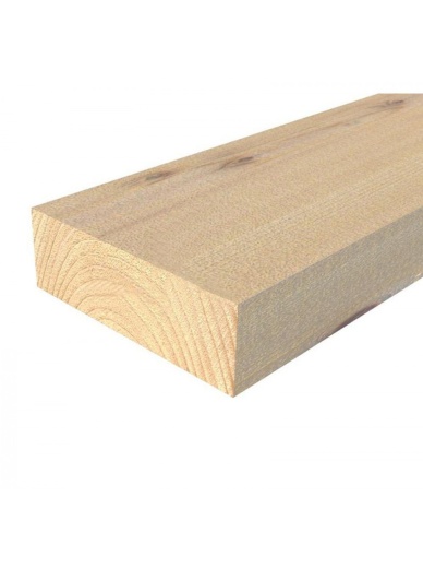 Доска обрезная 25х100x6000 мм, хвоя