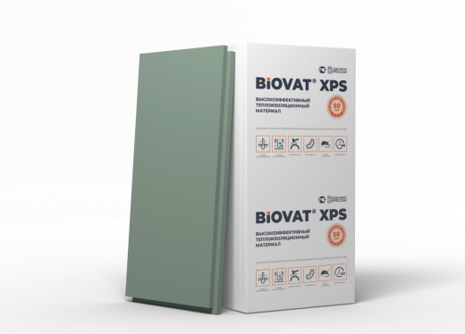 Утеплитель BIOVAT XPS OPTIMA