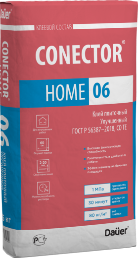 Клей Улучшенный C0 ТЕ CONECTOR® HOME 06