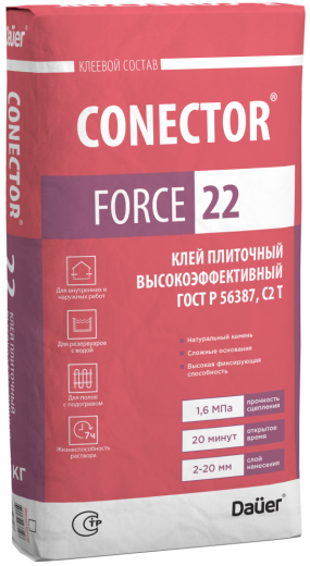 Клей высокоэффективный CONECTOR® FORCE 22