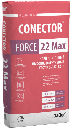 Клей высокоэффективный CONECTOR® FORCE 22 Max